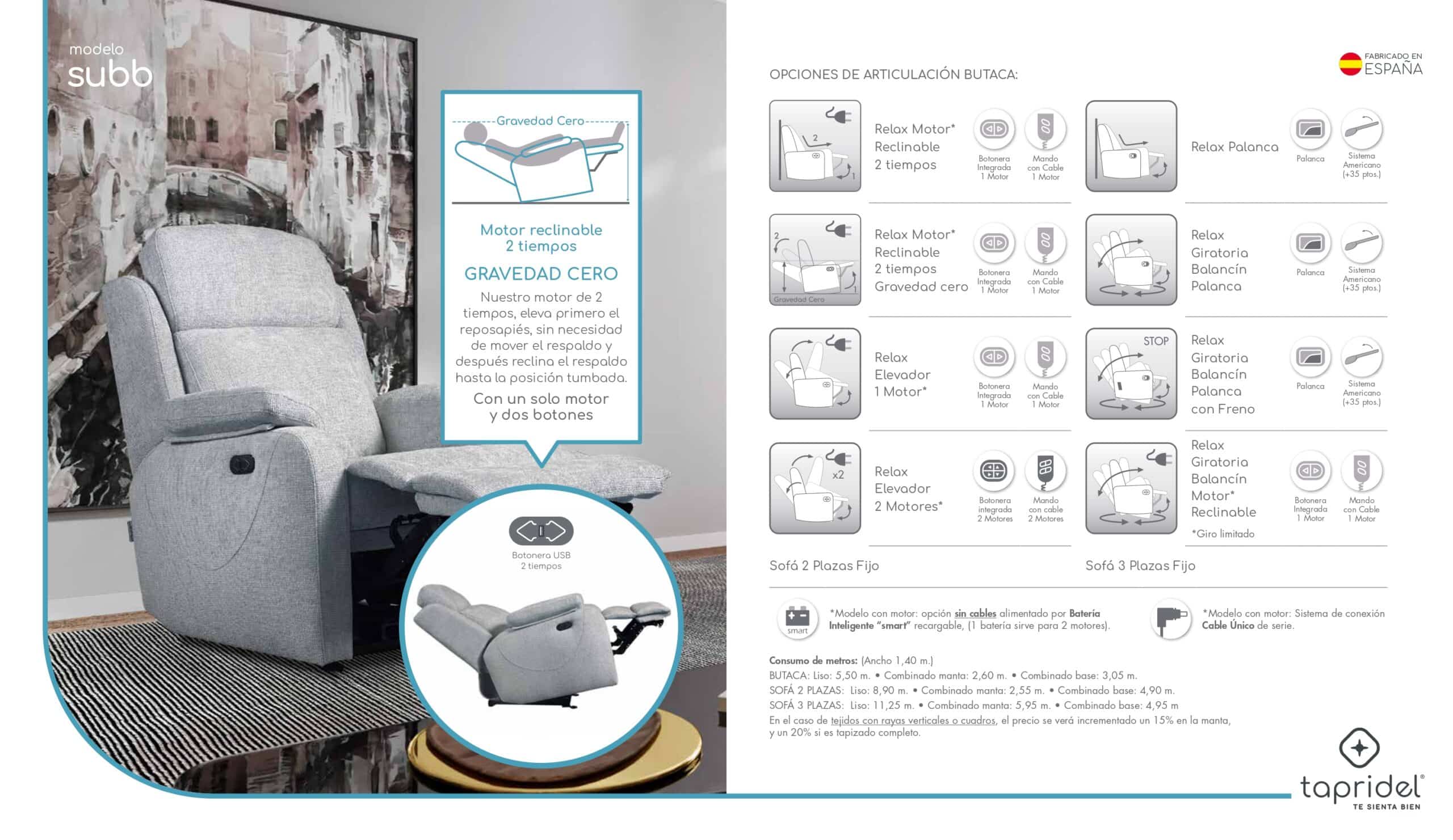 Butaca Subb | Tapridel - Imatge 3