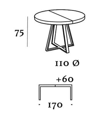 Taula Atlanta Extensible | J Calvo - Imatge 4