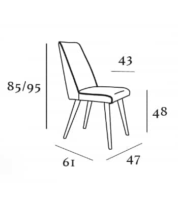 Cadira Lyssa | J Calvo - Imatge 6